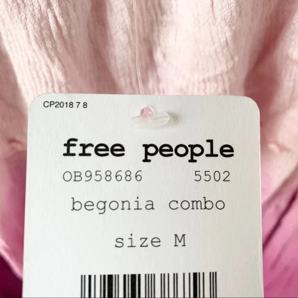 🌸New🌸 Free People Ombré Off Shoulder Top NWT